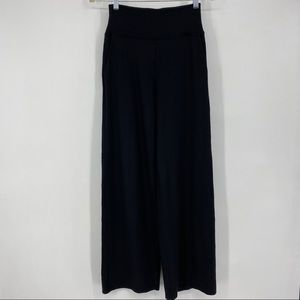 Lululemon Black Wide Leg Align Pants